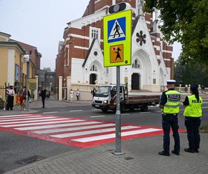 Akcja policji: Bezpieczna droga do szkoły