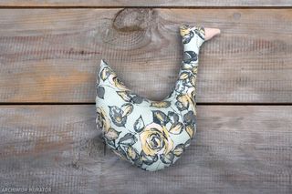DIY: jak uszyć gąskę? Przepis na gęś... z tkaniny! 