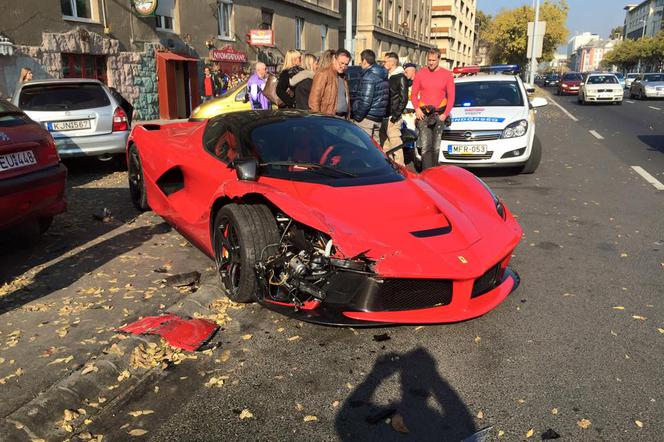 Wypadek Ferrari LaFerrari