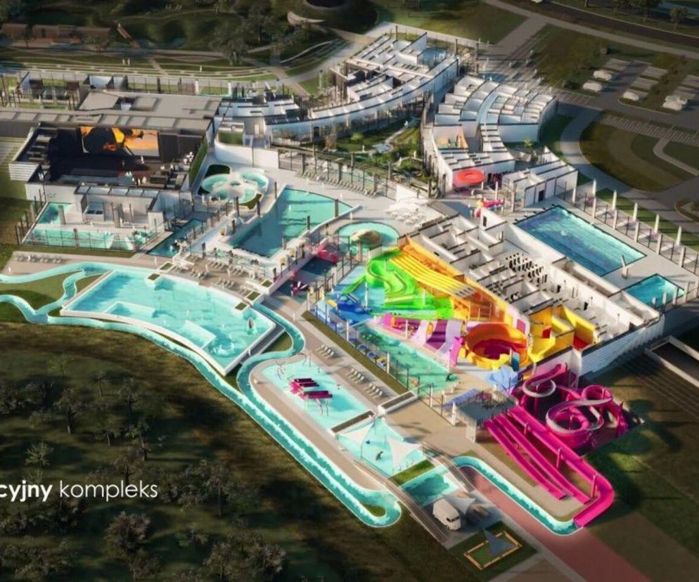 Aquapark w Rzeszowie - wizualizacje 