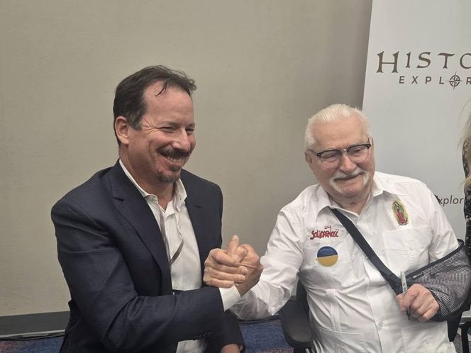 Lech Wałęsa w USA