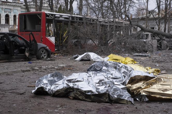 Miasto Sumy na Ukrainie.