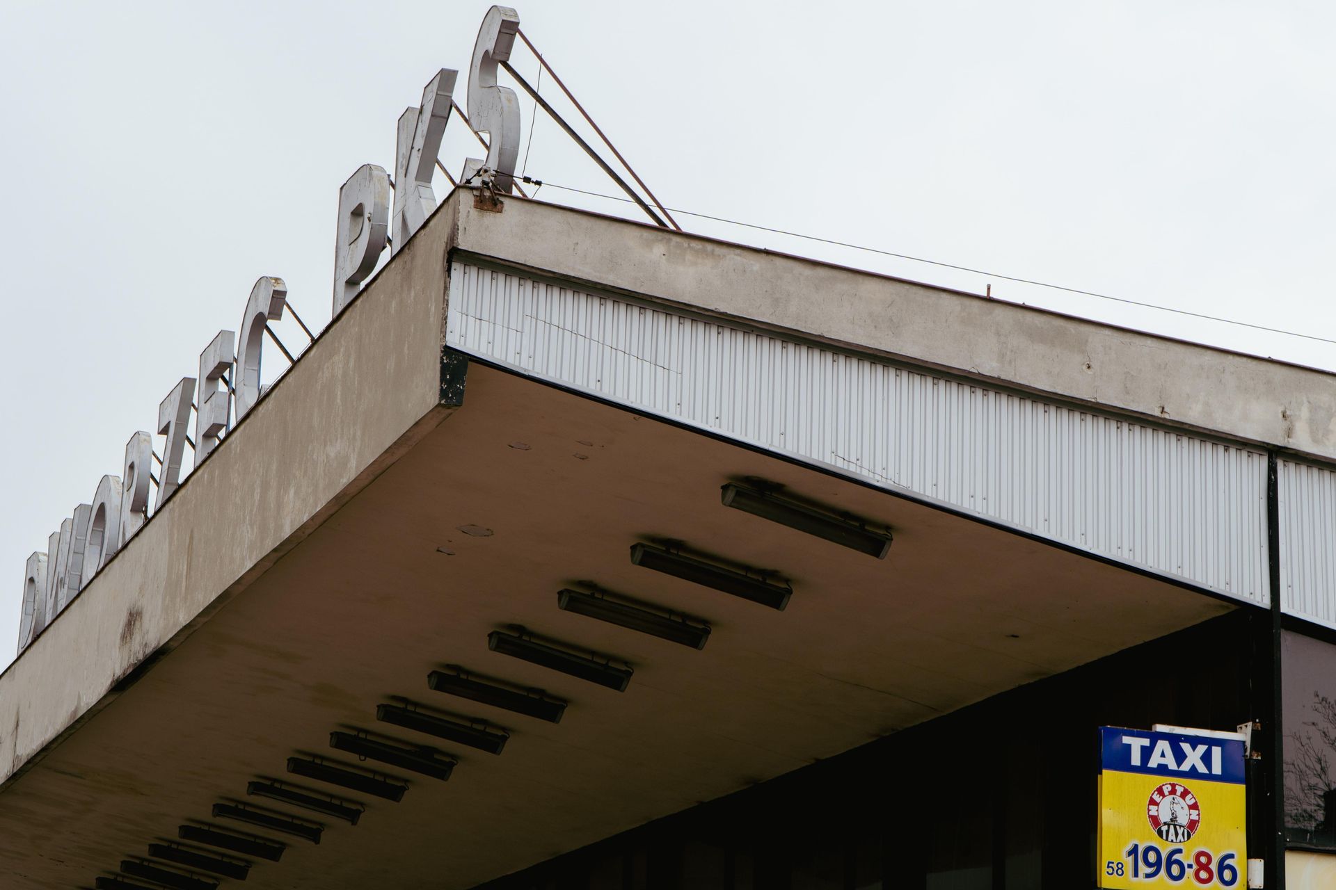 Dworzec PKS w Gdańsku. Detal