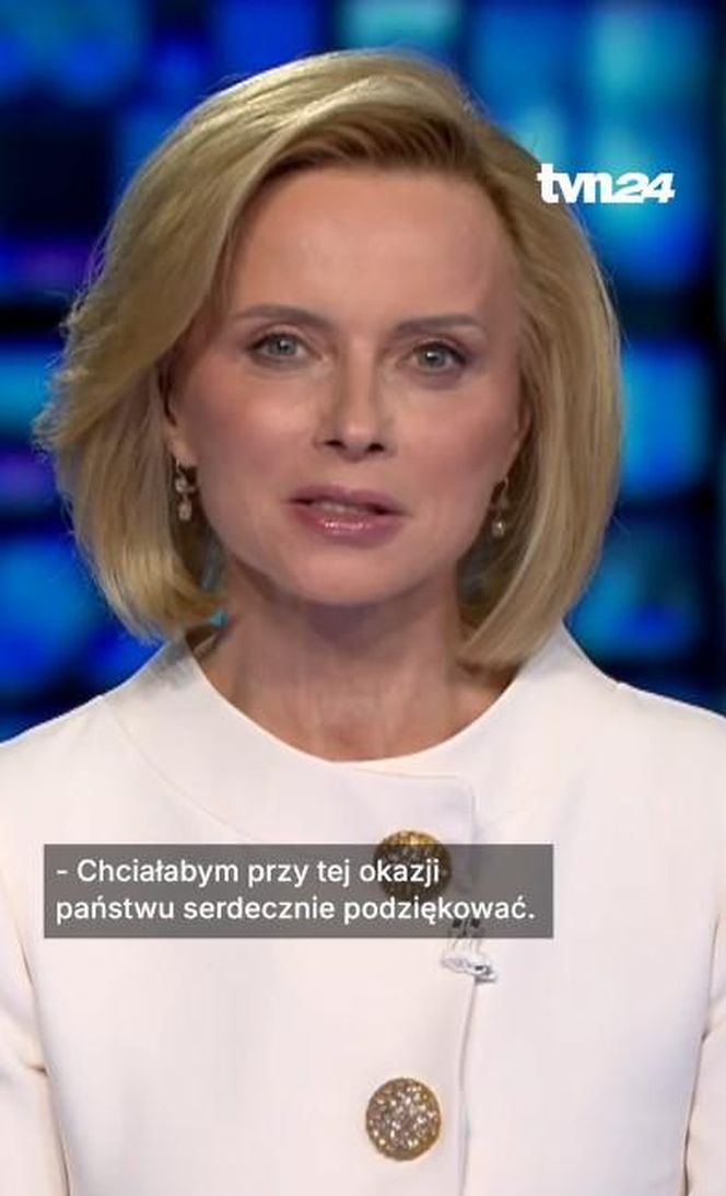 Jolanta Pieńkowska żegna się z TVN