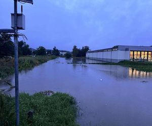 Katowice. Lidl w Zarzeczu ponownie pod wodą