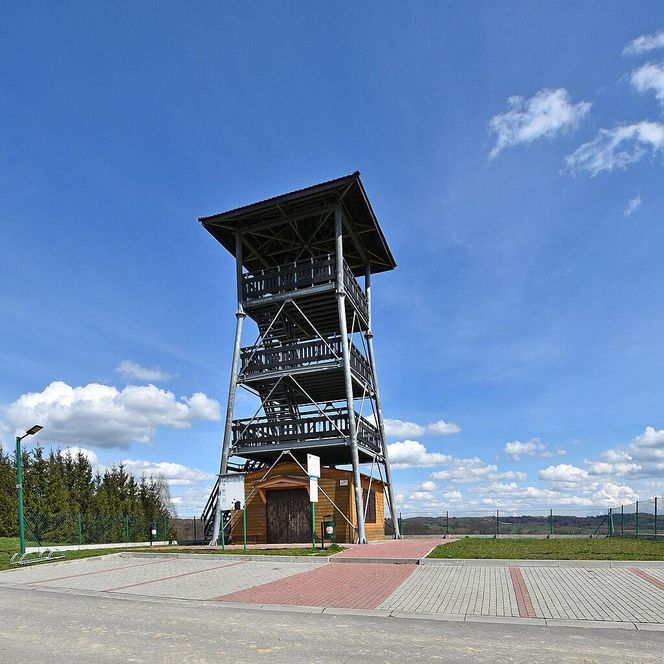 Wieża widokowa w Różance na Podkarpaciu