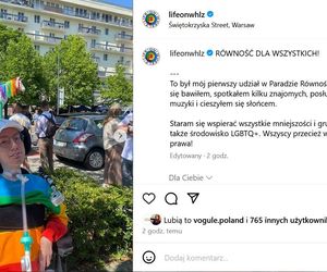 Parada równości 2025: Wojciech Sawicki