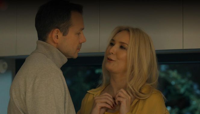 	Barwy szczęścia odc. 3199. Bruno (Lesław Żurek), Karolina (Marta Dąbrowska)