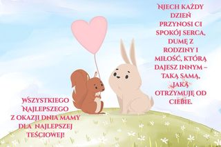 Życzenia dla teściowej na Dzień Mamy