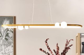 Lampa wisząca - Beliani