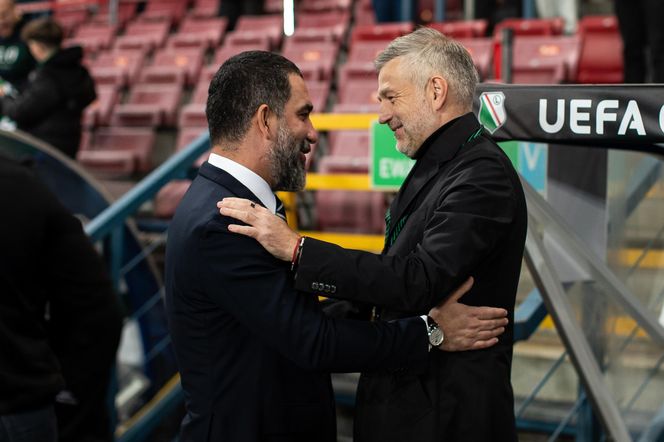 Edward Iordanescu w meczu Szachtar - Legia