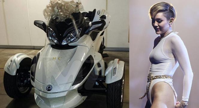 Miley Cyrus dostała trójkołowca Can-Am Spyder ST