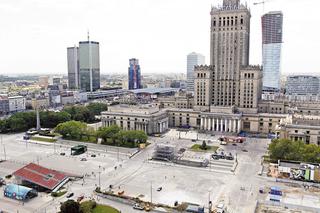 WARSZAWA: Centrum miasta dla kibiców