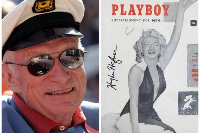 Hugh Hefner; Marilyn Monroe na okładce Playboya