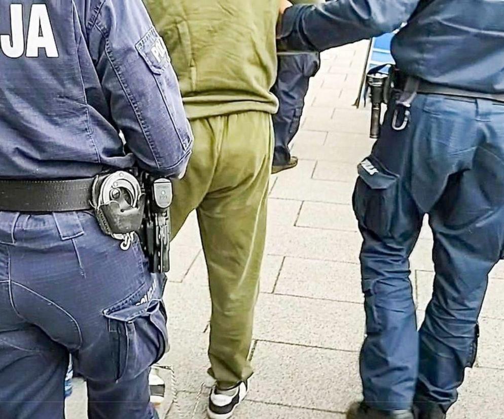 54-latek zatrzymany przez policjantów z Gubina