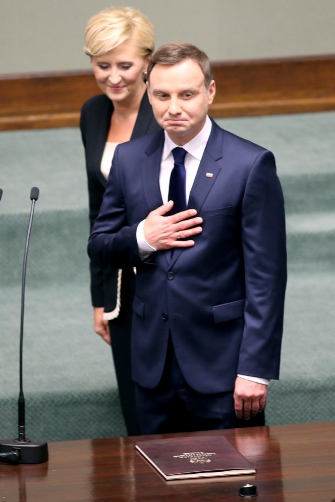 Zaprzysiężenie Andrzeja Dudy, 2015