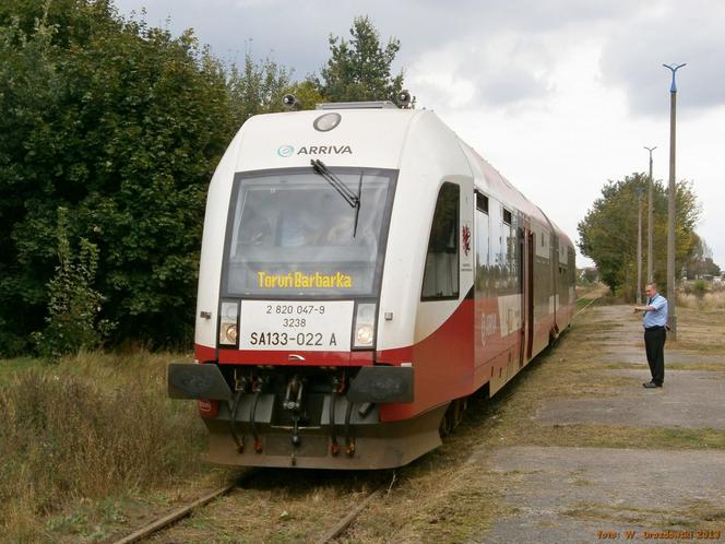 Dworzec Toruń Północny - lata 2005, 2013 i obecnie