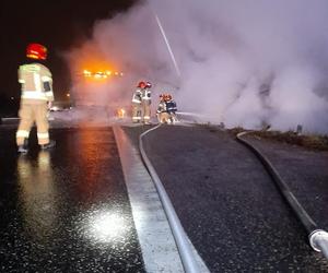 Spalone ciało leżało na drodze. Koszmarny wypadek na autostradzie A4 w Zabrzu