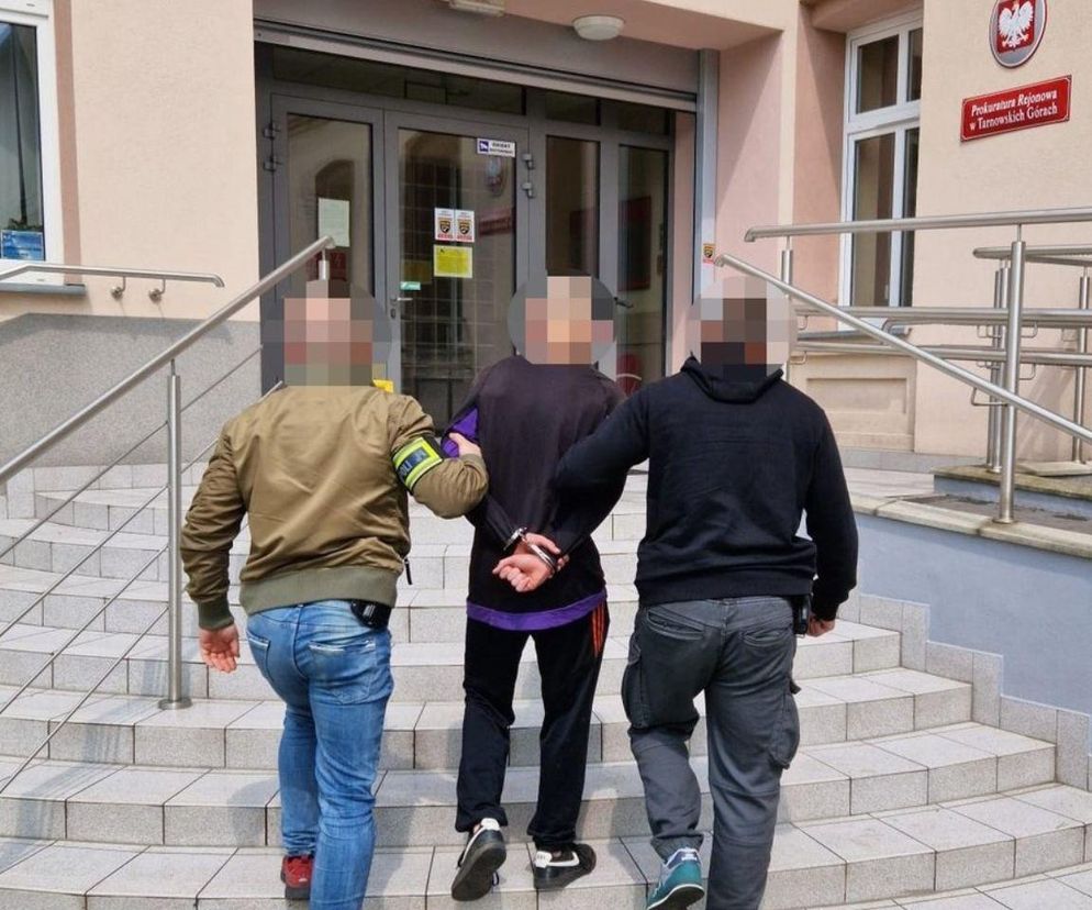 Rozbój z nożem w Świerklańcu 