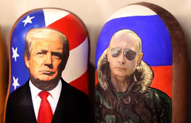 Donald Trump i Władimir Putin