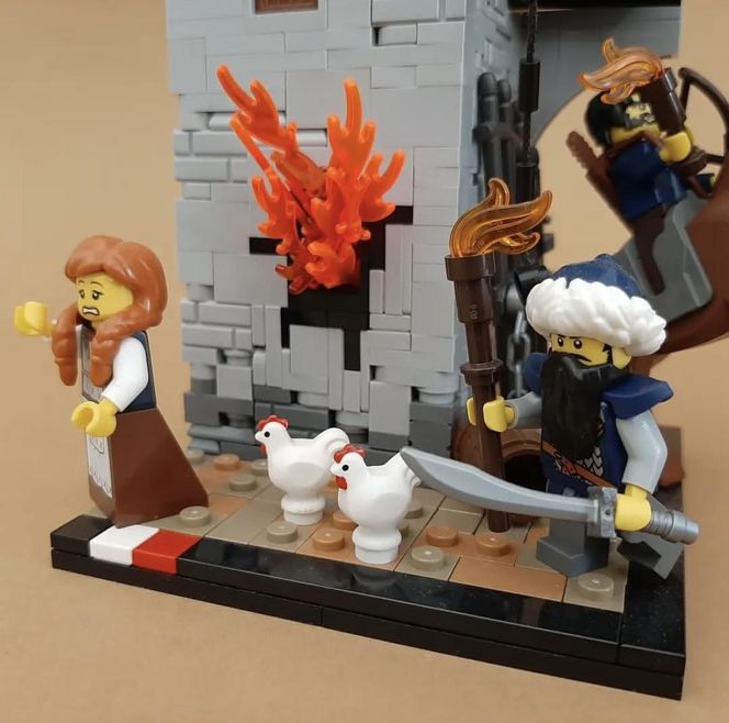 Ten artysta przedstawia historię Polski za pomocą klocków LEGO. Jego prace zachwycają!