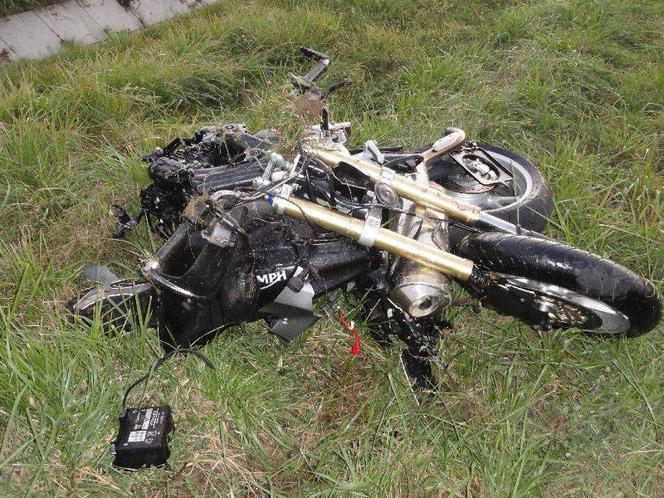 wypadek Paszyn motocykl