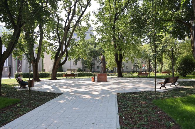 Skwer w centrum Lublina przeszedł metamorfozę!