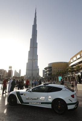 Ferrari FF police Dubai