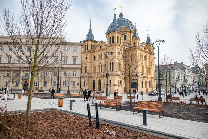 Plac Wolności w Łodzi po remoncie
