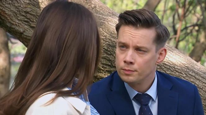 Na Wspólnej odc. 4074. Darek Żbik (Michał Mikołajczak), Aneta Siwek (Dorota Krempa)