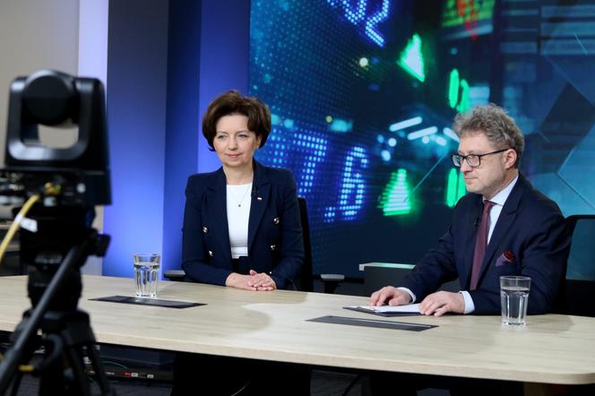 Marlena Maląg gościem programu Huberta Biskupskiego "Pieniądze to nie wszystko"