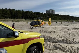 Tragedia na jednej z plaż w Międzyzdrojach. Mężczyzna utonął w Bałtyku