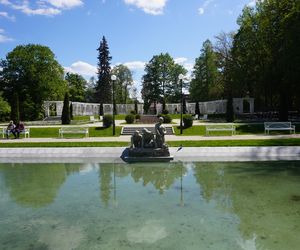 Różanka w Parku Planty po remoncie