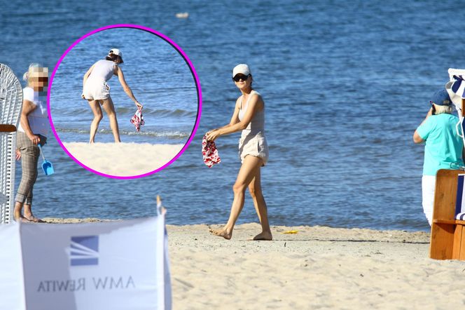 Agnieszka Radwańska nad polskim Bałtykiem