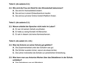 Matura 2025: niemiecki 7.05.2025. Arkusze CKE i odpowiedzi. Poziom podstawowy [Formuła 2023]	