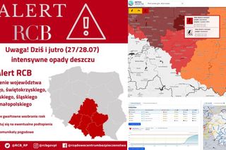 Małopolska zmaga się z nawałnicami. Wojewoda przedstawił niepokojące dane