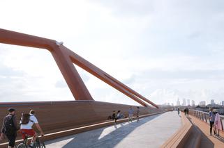 Warszawa: miasto analizuje oferty! Kiedy stanie most pieszo-rowerowy nad Wisłą ?