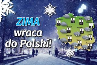 Pogoda na wtorek: Zima wraca do Polski! [MAPA]