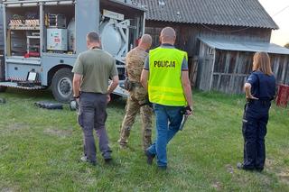 Granat z czasów wojny znaleziony w stodole pod Otwockiem
