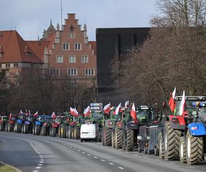 Protesty rolników na Pomorzu. Utrudnienia na S7 i drogach lokalnych 