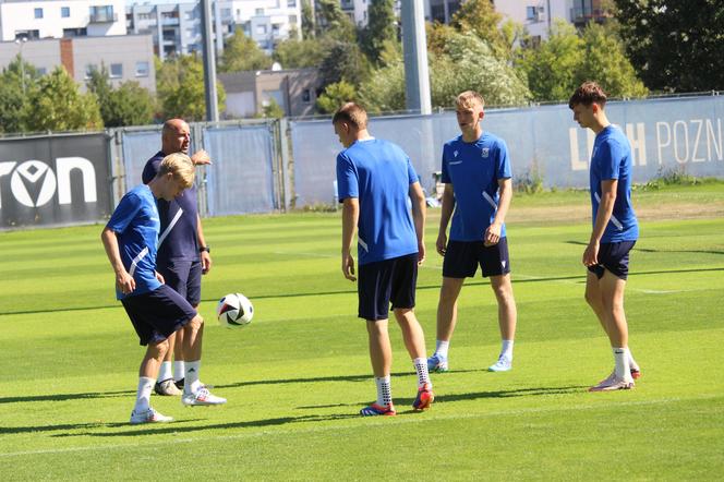 Trening Lecha Poznań przed meczem z Zagłębiem Lubin