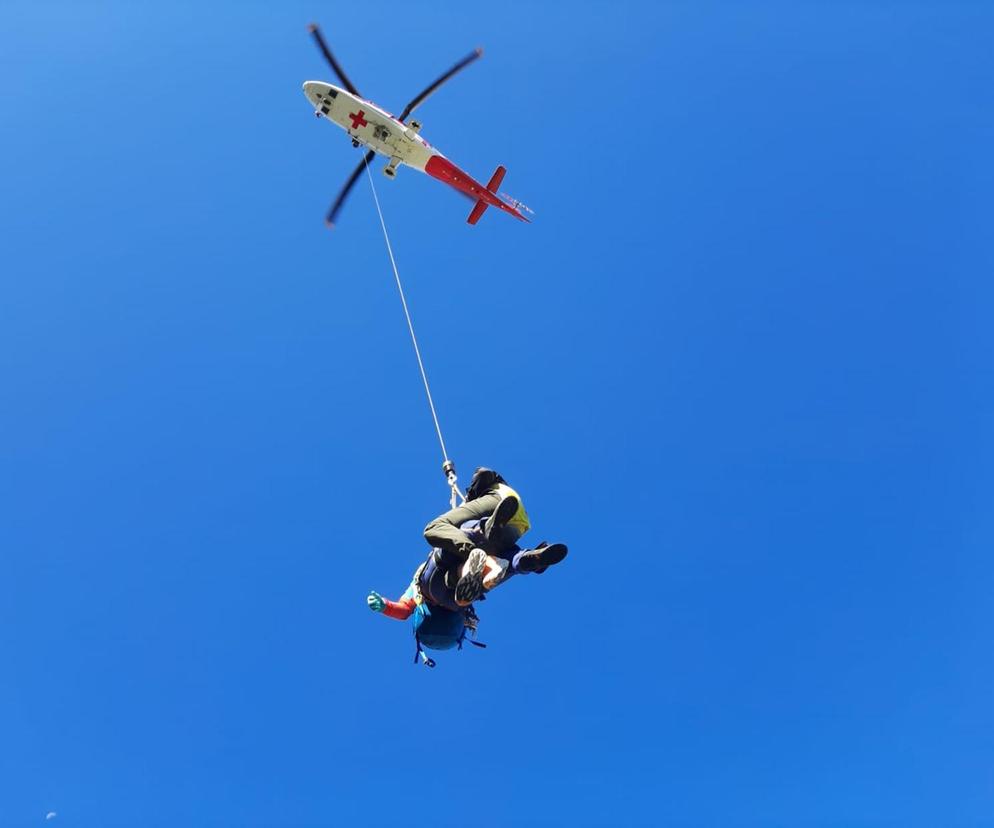 Wypadek polskiego wspinacza w Tatrach. Mężczyzna spadł ze Sławkowskiej Grani