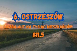 W jakich wielkopolskim miastach jest najwięcej samochodów? 