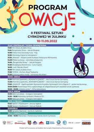 Już we wrześniu druga edycja festiwalu OWACJE w Julinku 