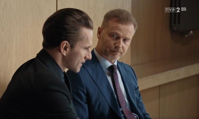 M jak miłość odc. 1608. Andrzej Budzyński (Krystian Wieczorek), Kamil Gryc (Marcin Bosak)