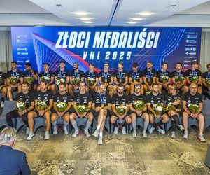 Powrót siatkarzy po zwycięstwie w Lidze Narodów