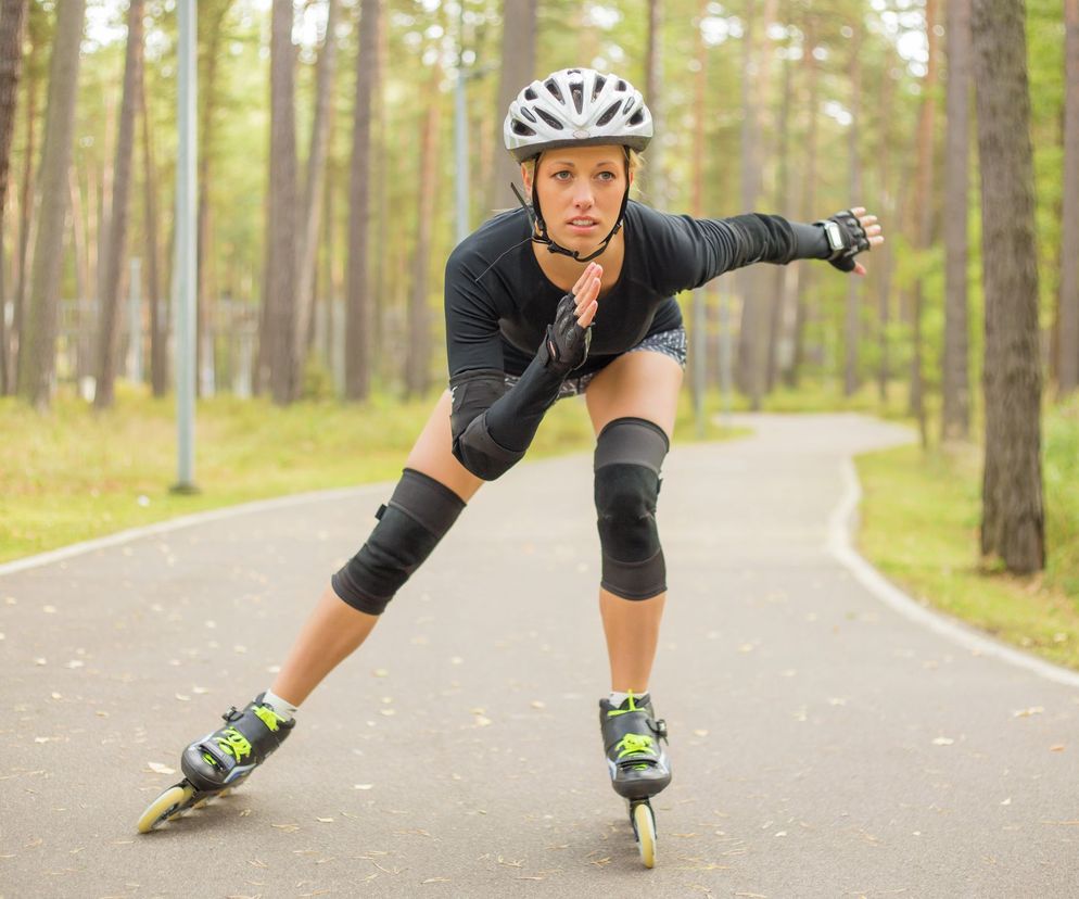 Jazda na rolkach pozwala w ciągu 30 minut jazdy spalić nawet 400 kcal!