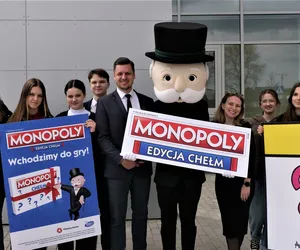 Można wybrać najdroższe pole w chełmskim Monopoly
