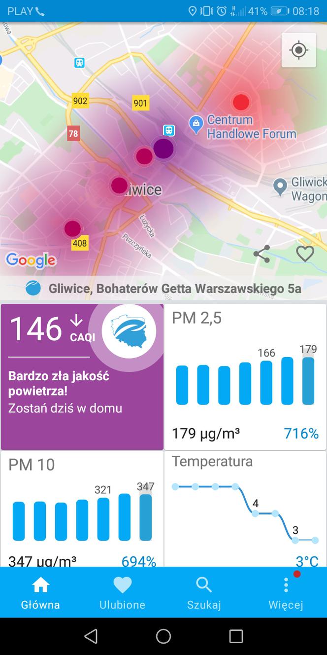 Fatalna jakość powietrza na Śląsku! [ZDJĘCIA]