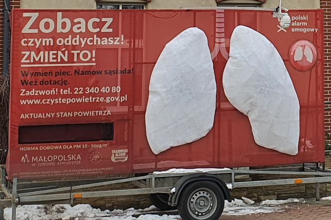 Sztuczne płuca znowu sprawdzają jakość powietrza w Chełmcu 
